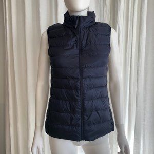 UNIGLO Women Ultra Light Down Vest (Navy - size L)